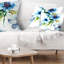 Coussin lombaire à fleurs d'été sans soudure
