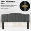 Tête de lit tapissier capitonnée arquée à hauteur et largeur réglables pour chambre à coucher-909455880-906603683
