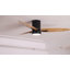 Ventilateur de plafond moderne à 3 pales en bois massif 56 "avec ensemble d'éclairage à intensité variable Kemp