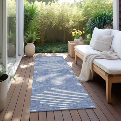 Machine Washable Indoor/Outdoor Chayden ACN1016 Rug