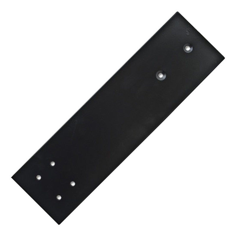 Support de comptoir robuste, Noir, H 0,25 po x l 3,5 po x P 12 po