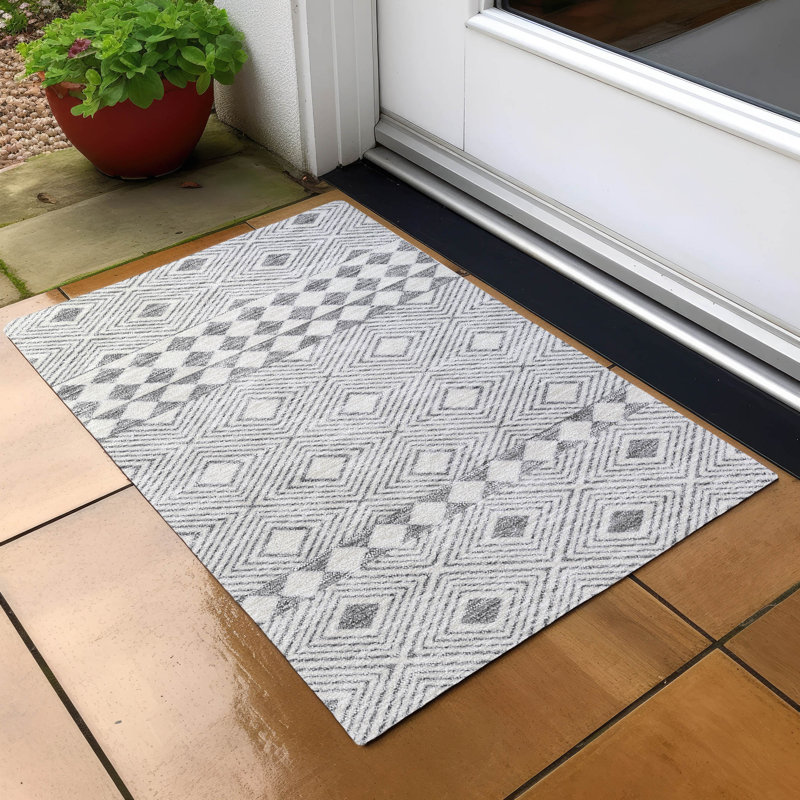 Tapis intérieur / extérieur Maliana, Rectangle 1 pi 8 po x 2 pi 6 po