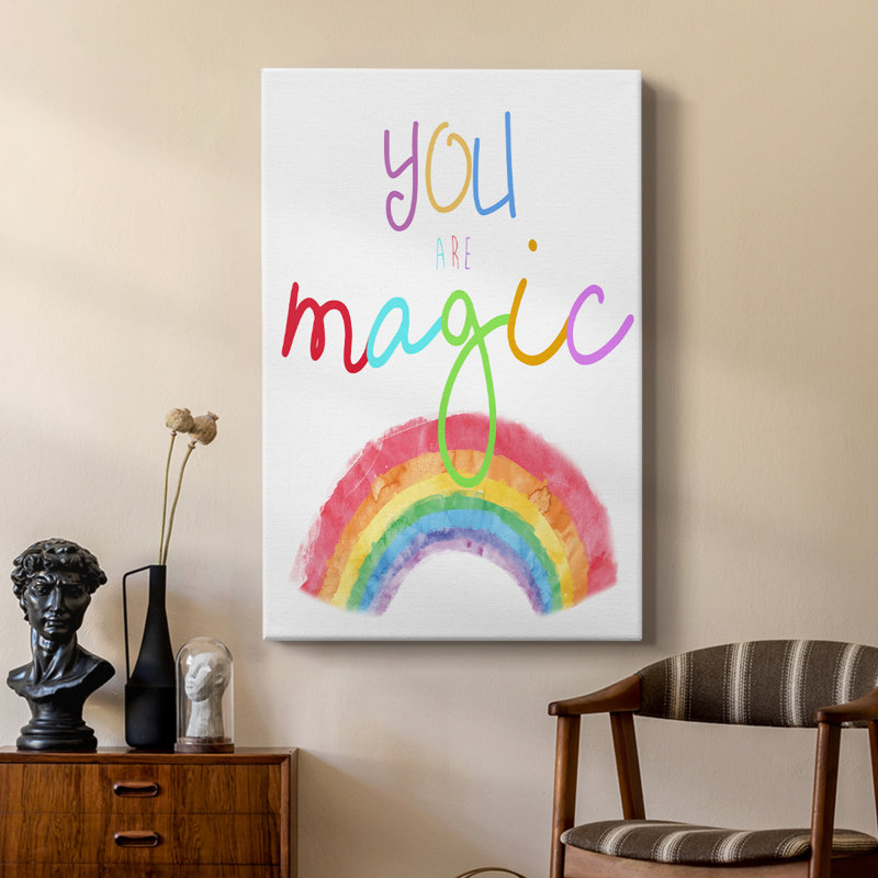 You Are Magic -Custom Wrapped Gallery Cavas, 18" H x 12" W