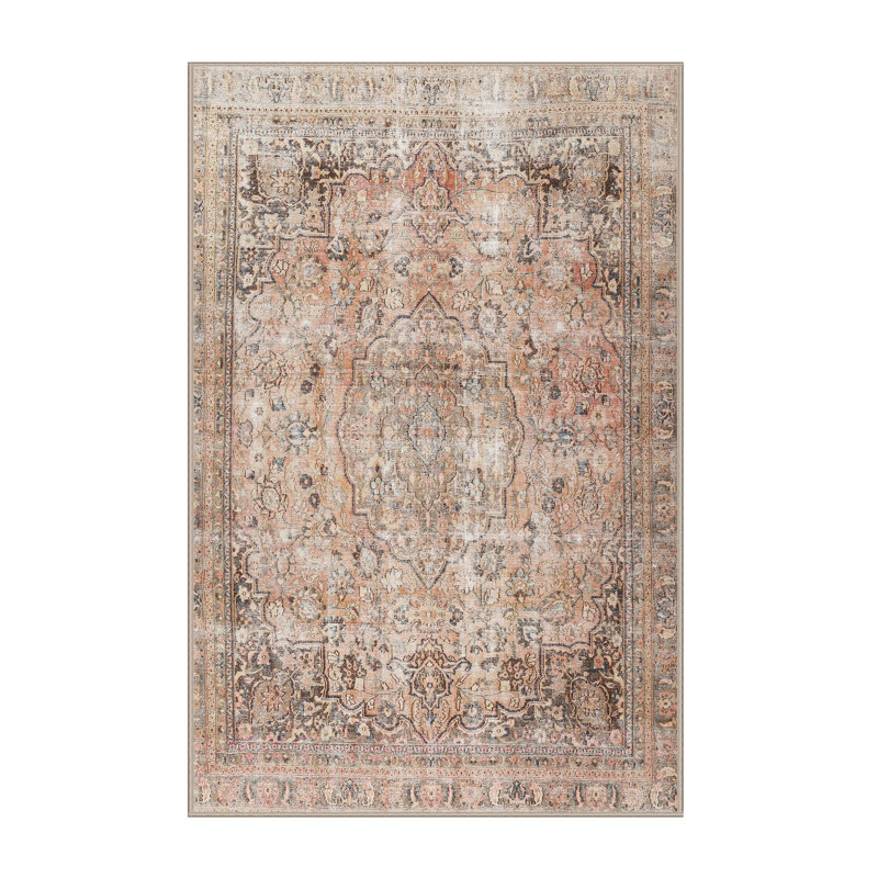 Oriental Indoor Rug, Rectangle 5' x 7'