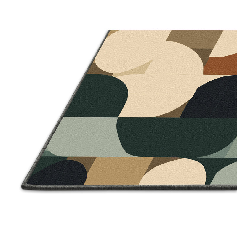 Modular Mountains Rug, Round 8'