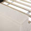 Lit de jour simple rembourré en molleton avec rangement, lit gigogne et système audio Bluetooth intégré pour un confort moderne-1088310672