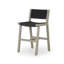 Delano Outdoor Teak Bar Stool-818985604-818985628-818985605