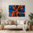Neo Expressionism 2 Black Metal Wall Art