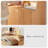 Modern Burlywood Solid Wood Shoe Storage-34329552