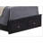 Sleek Dual-Purpose Black Storage Bed