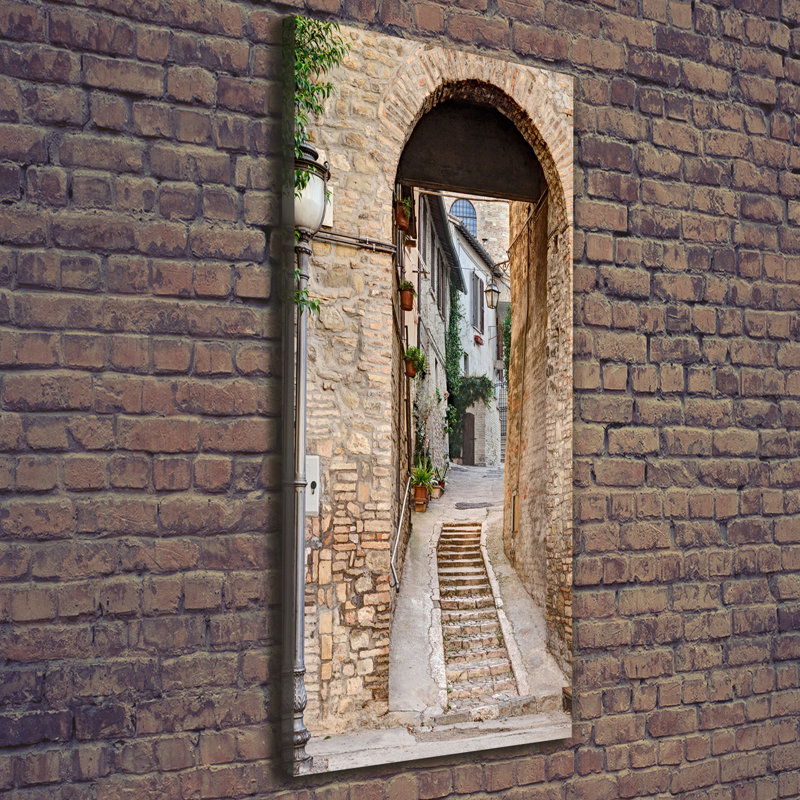 Italian Streets - Wrapped Canvas Print