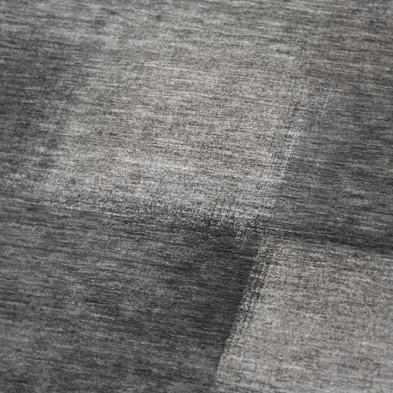 Jeté carré Addison Sherpa ASB742, Gris anthracite