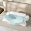 Oreiller cervical ergonomique en mousse à mémoire de forme, oreiller de soutien pour le cou avec housse amovible en soie et en coton, et coussin rond amovible-572435185