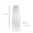 72'' Breathable White (10" Gusseted) PP Non Woven Gown Bag