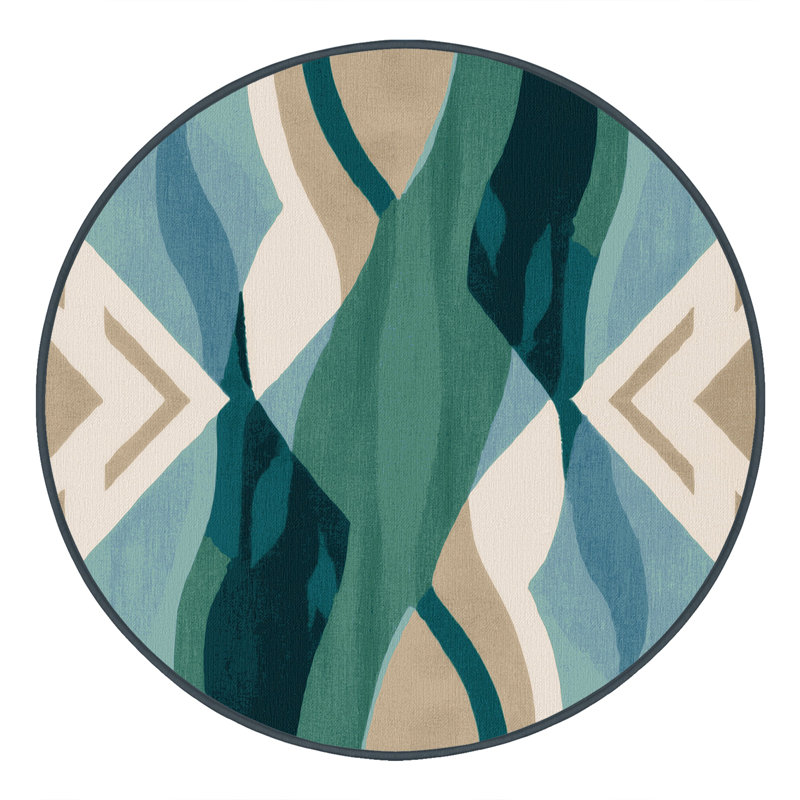 Velvet Dawn Rug, Round 4'