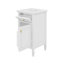 Meuble-lavabo de 20 po avec lavabo, tiroir inclinable, tablette réglable et support de rangement-1202617837