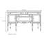 Buffet multifonctionnel pratique