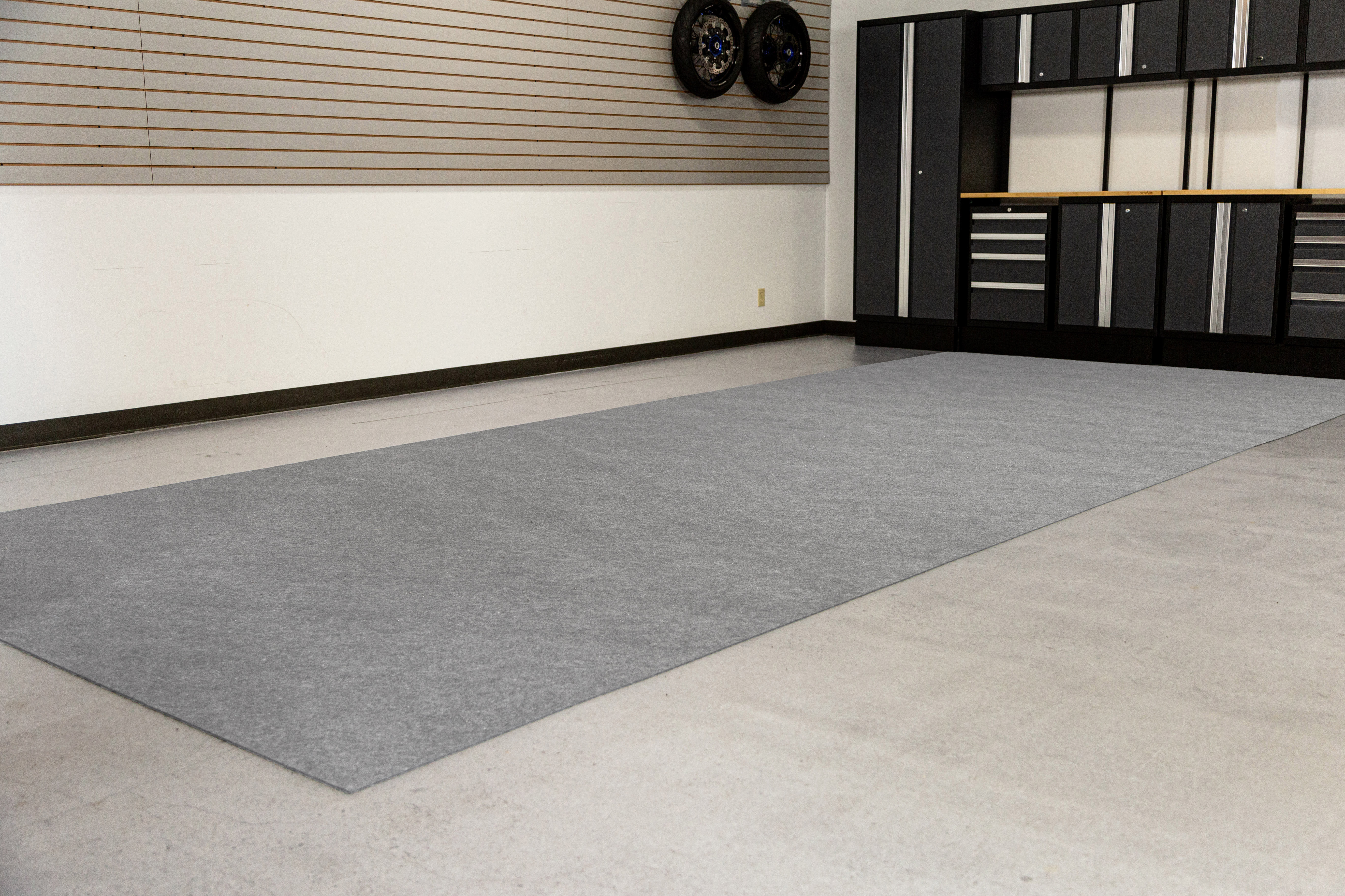 Grooved Garage Floor Mat - Griot's Garage