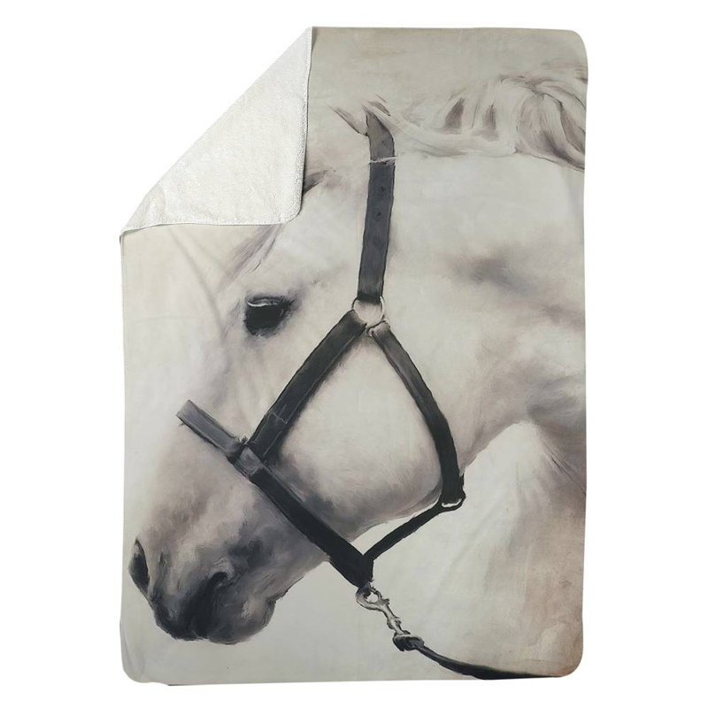 Hand Woven Blanket, White
