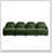 Ours en peluche vert