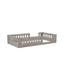 Lit plateforme simple Guardrail - Texture bois naturel avec pin massif et fabrication-129631064