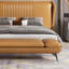 Banc rembourré en cuir de vache Ritvi-1566596695-1566596689