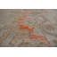 Tapis turc bleu clair à teinture végétale Oushak 8 x 10