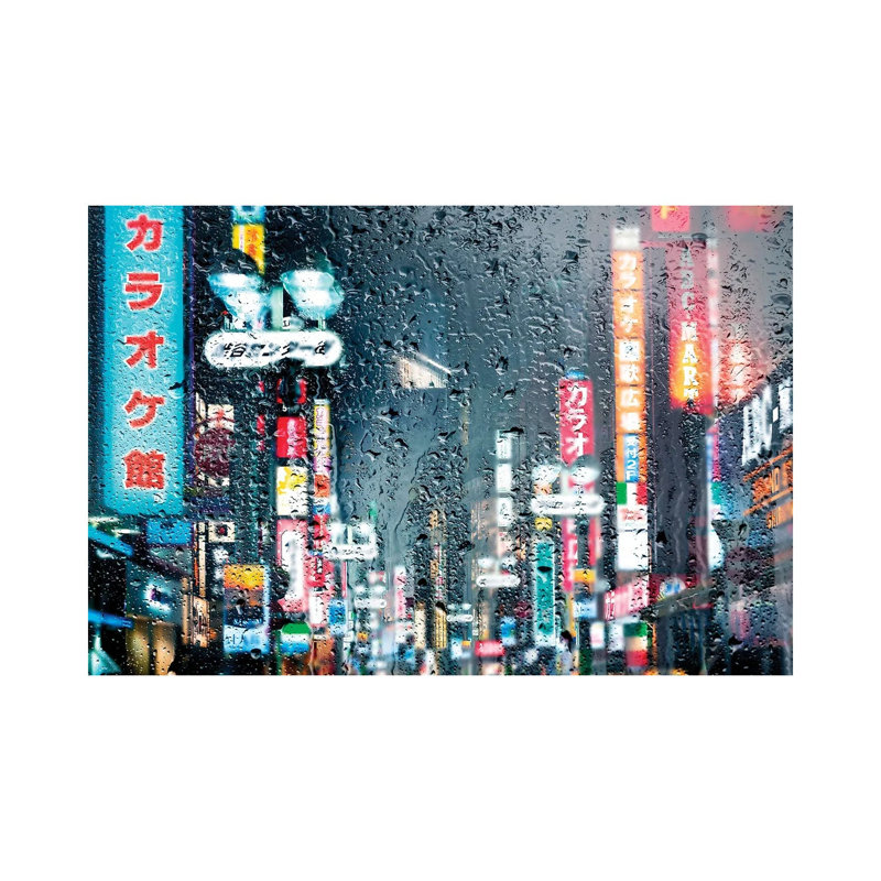 «Be derrière la fenêtre - Shibuya tokyo» par Philippe Hugonnard - reproduction de photo sur toile tendue