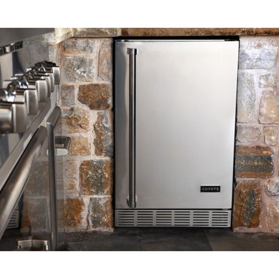 Coyote Outdoor Living 4.1 Cubic Feet Built-In Mini Fridge