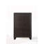 Commode moderne à finition espresso
