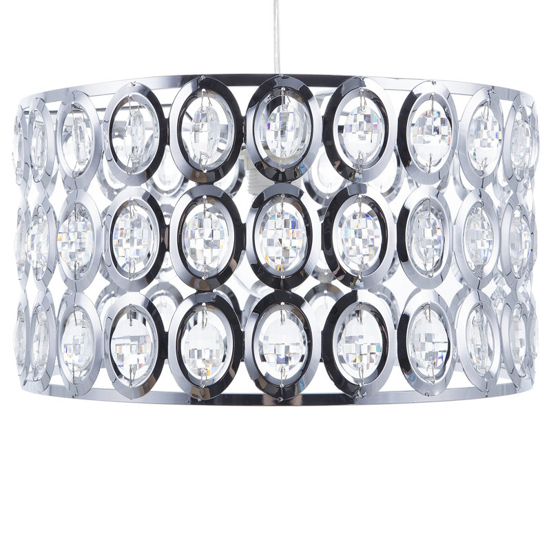 Yahir 1 - Light Chrome Crystal Pendant