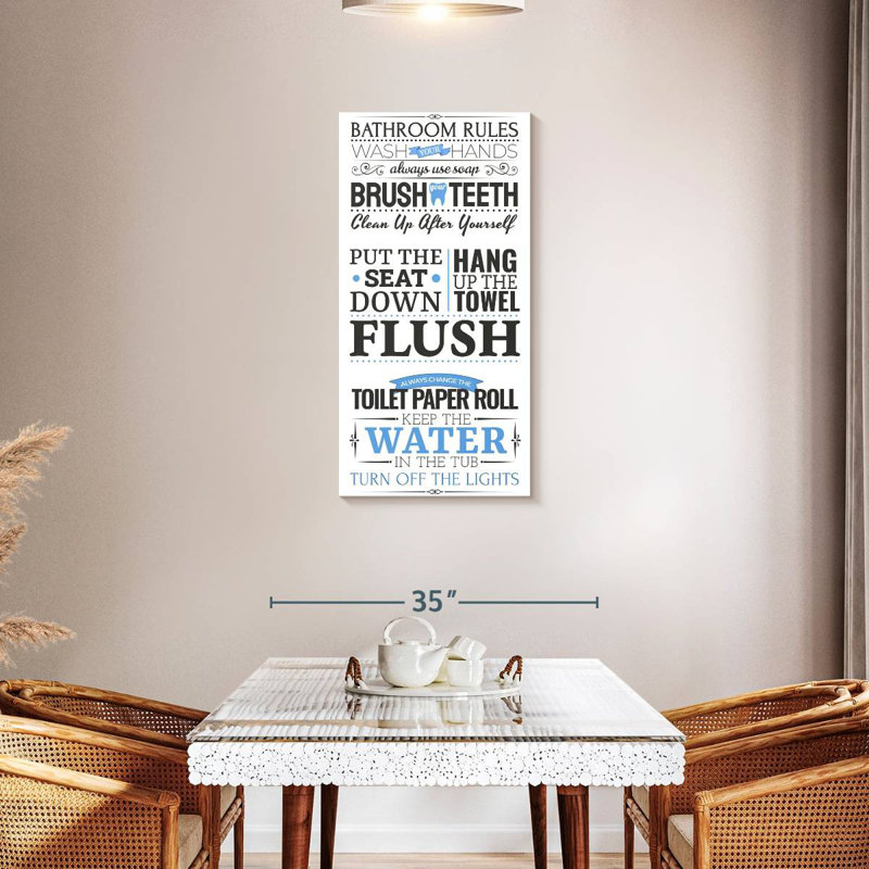 Plaque murale pour salle de bain
