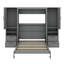 Lit escamotable Murphy avec armoire spacieuse, tiroirs et étagères-1283189078-1283189081