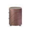 Table de chevet rembourrée en velours 1pc