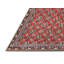 Tapis de zone rouge/vert contemporaine-350293165