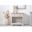 85cm Solid Wood Top Console Table
