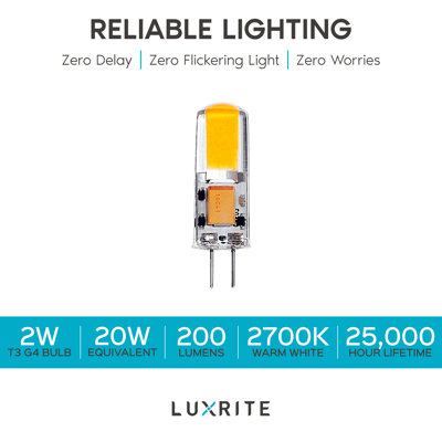 1.5 W T3 G4/Bi-pin LED Bulb