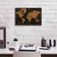 Red World Barrel Studio «World Map Industrial» par Sue Schlabach, impression sur toile par estampe numérique-166688482