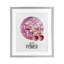 Girl Power Disco Cherries, impression sous verre encadrée, design par Kim Allen-622232302-622232298