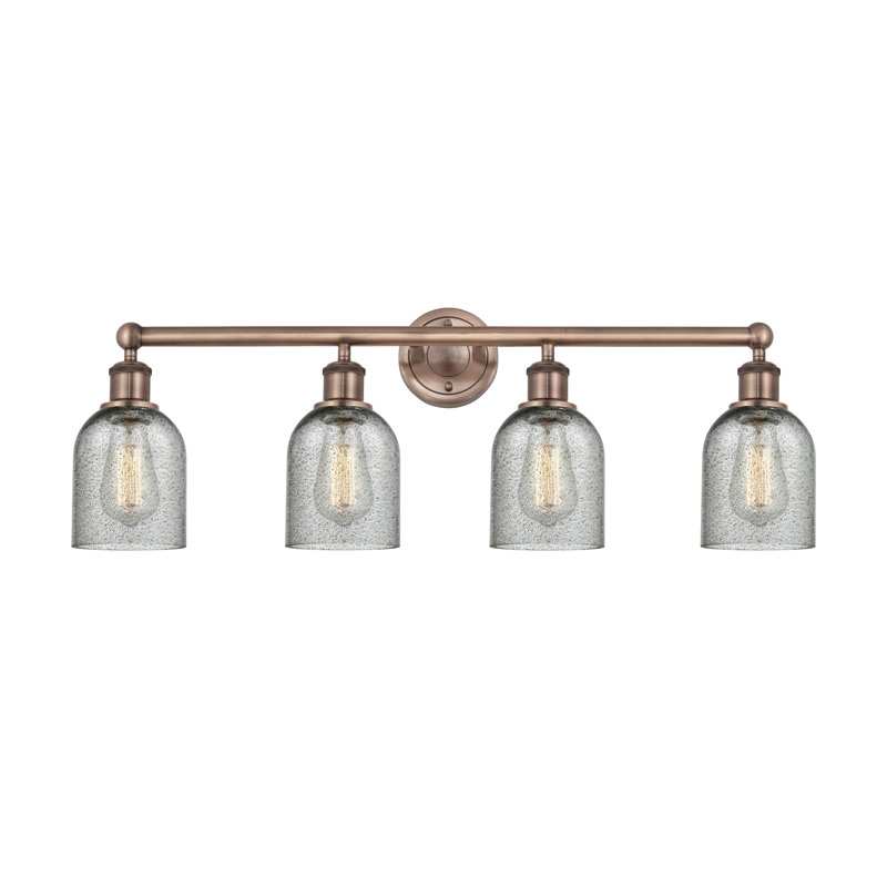 Reiko 4 - Light Dimmable Vanity Light, Charcoal, Antique Copper