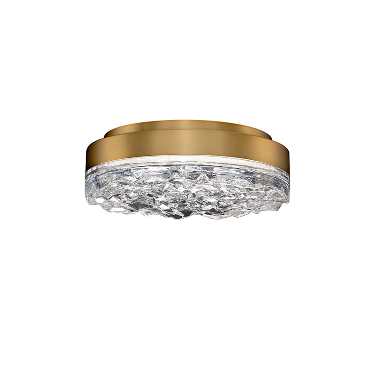 Bramble 1 Light Crystal LED Flush Mount