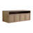 48" Bathroom  Cabinet, 4-Soft Close Door, Float Mounting Design (Vanity Only, Without Sink)