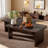 Modern Rectangle Coffee Table Set With Modular L-shape Design-493782613