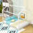 Metal Floor Bed With House-Shaped Design-41953995