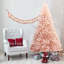 Arbre de Noël artificiel en sapin rose-250869141