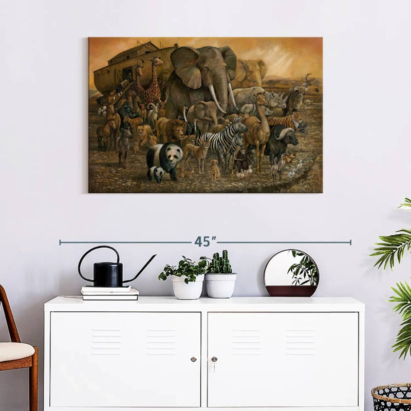 Brampt Noah's Ark, 24" H x 36" W