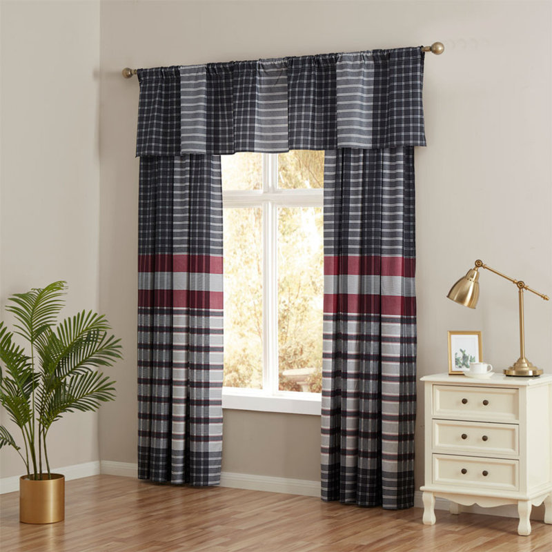 Boase Room Darkening Curtain Panel Pair