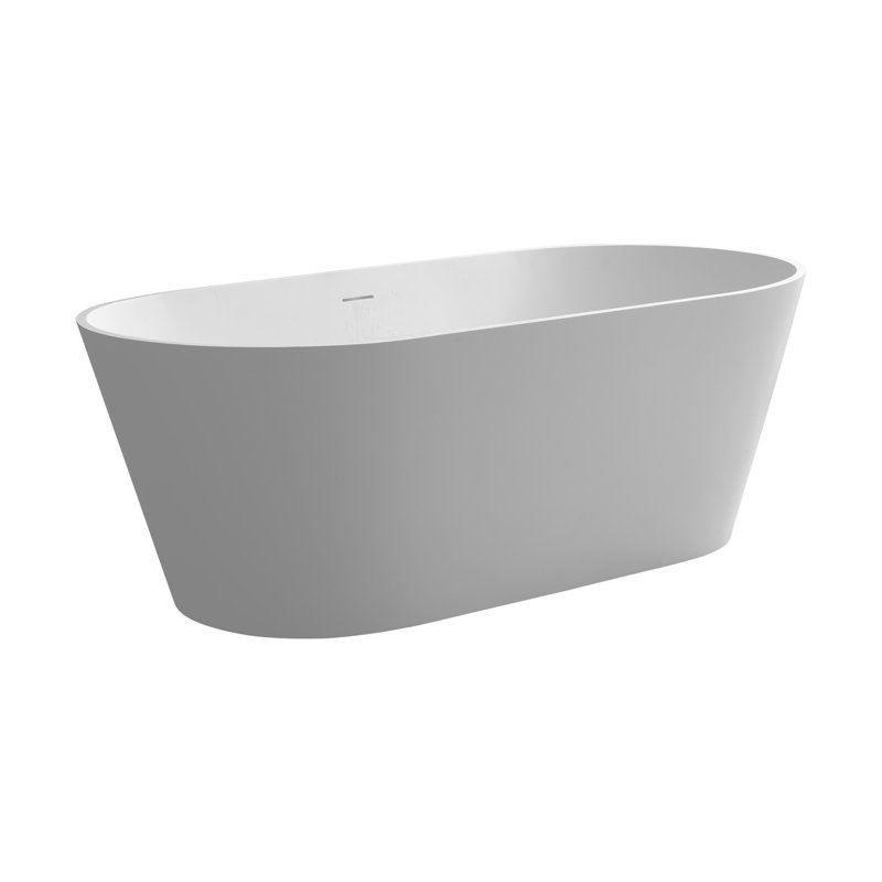 solid surface soaking bathtub