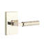 Passage Door Lever with Square Rosette-347211923