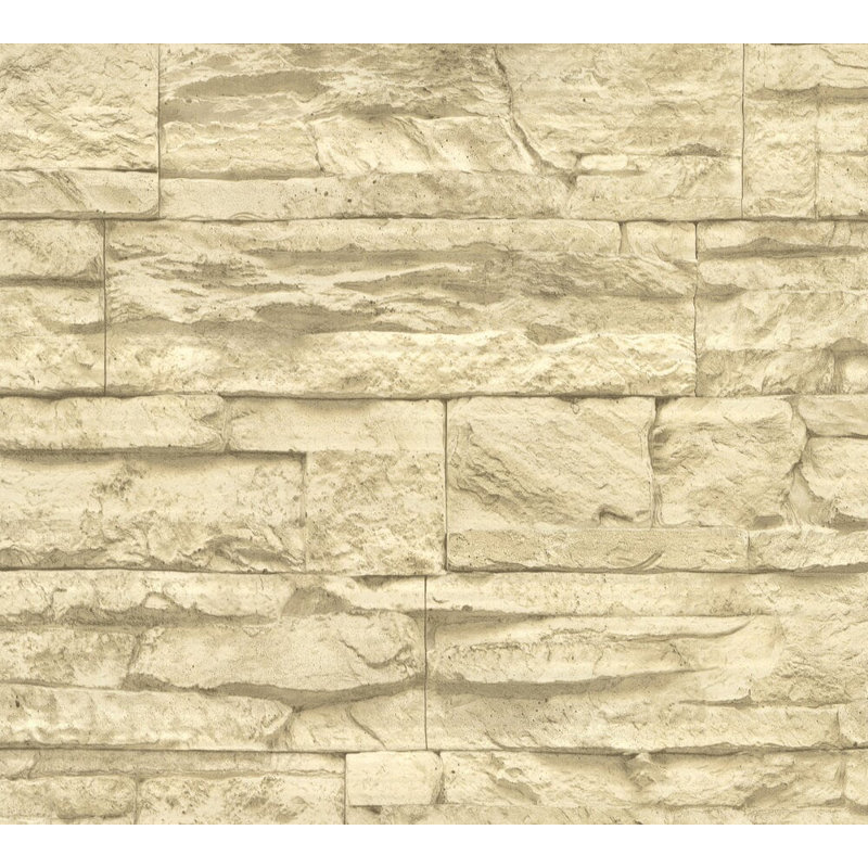 Rouleau de papier peint Benancio, Jaune clair